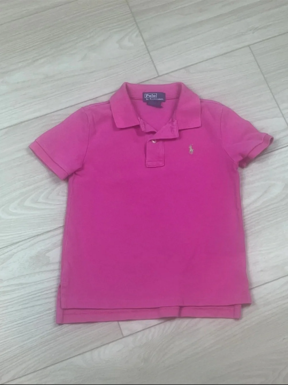 Polo by Ralph Lauren Girls' Pink Classic Polo Shirt